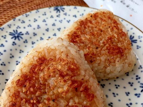 「だしパック」で 簡単♪ 美味しい焼きおにぎり